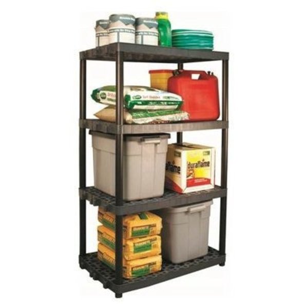 Gracious Livingrporation BLK 4Shelf Unit 91093-1C-20